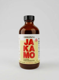 Bottle of Jakamo Coffee Concentrate. The best coffee for you.